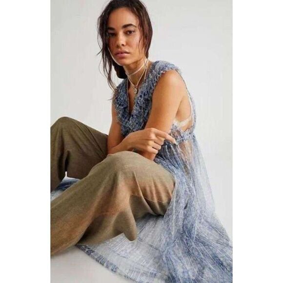 Free People - In Paris Maxi Top size small - Picture 4 of 11